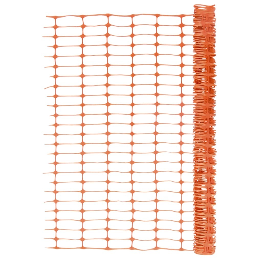 Orange Safety Garden Fence 30m HDPE Mesh Construction Barrier Netting