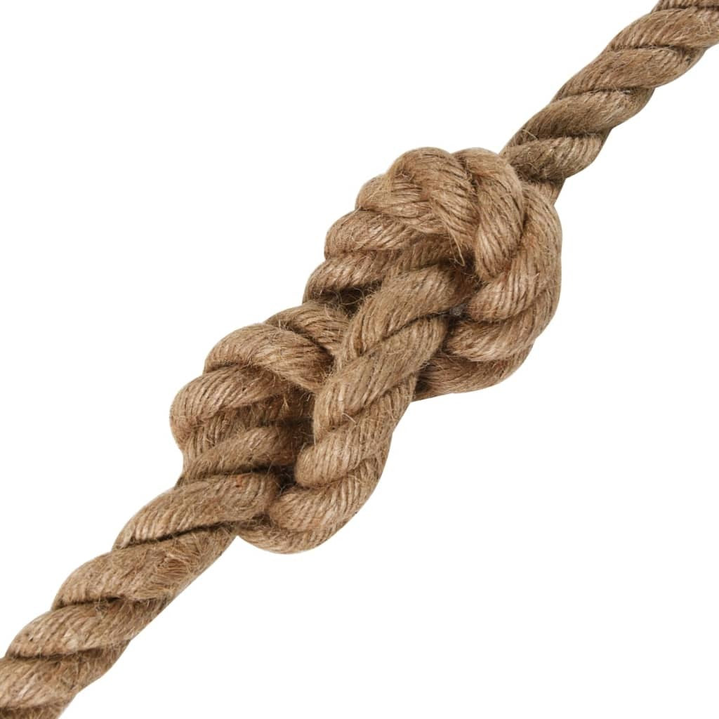 Jute Rope 50m x 16mm Thick Natural Hemp Twine Cord Craft Gardening Decor