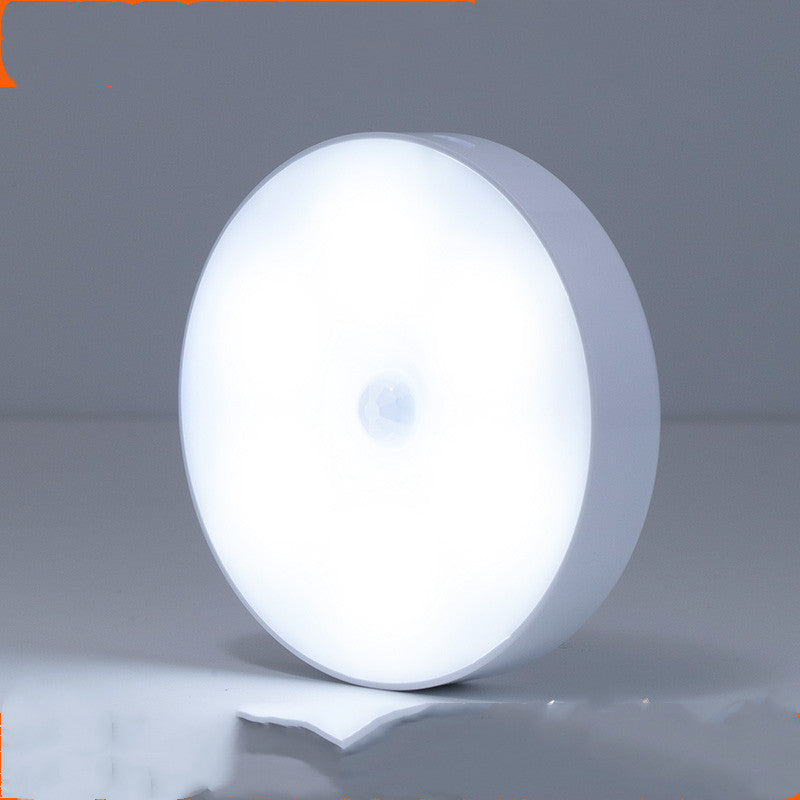 LED Motion Sensor Night Light – Warm & White Light Options