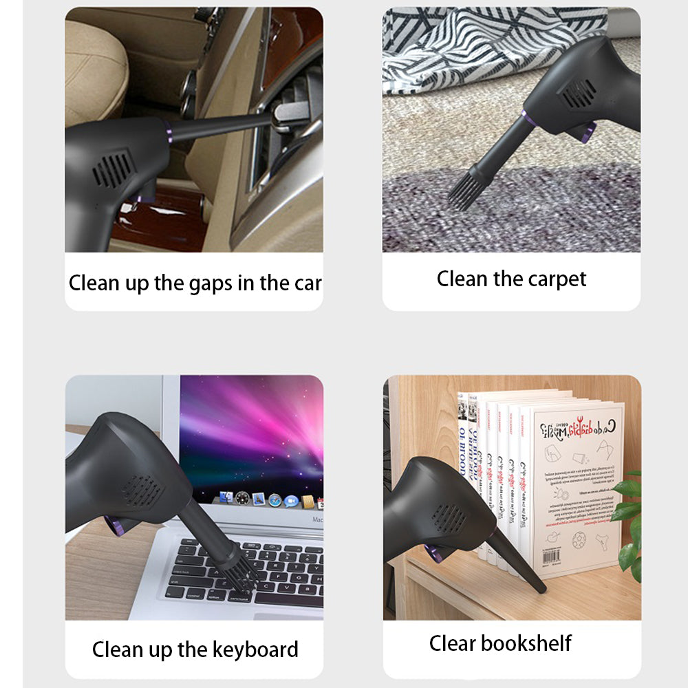 Cordless Electric Air Duster – Compressed Air Blower for Computer, Keyboard, Camera, and Small Appliances