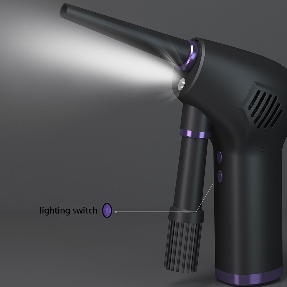 Cordless Electric Air Duster – Compressed Air Blower for Computer, Keyboard, Camera, and Small Appliances