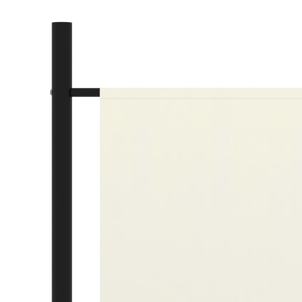Room Divider White 175x180 cm Fabric