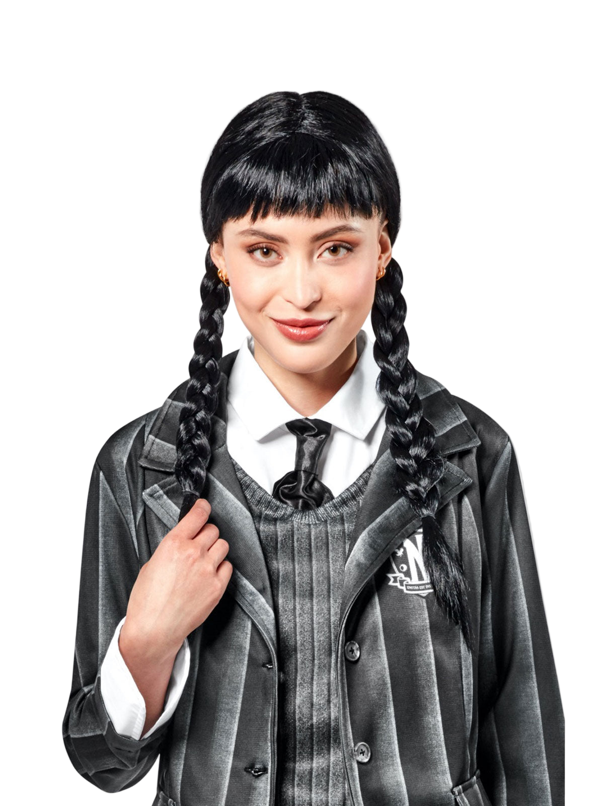 Wednesday Wig (Netfllix Series) Adult