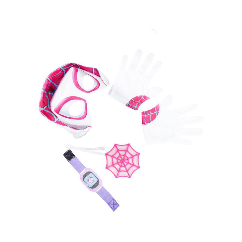 Ghost Spider Kids Accessory Set with Mask Hood Gloves Watch