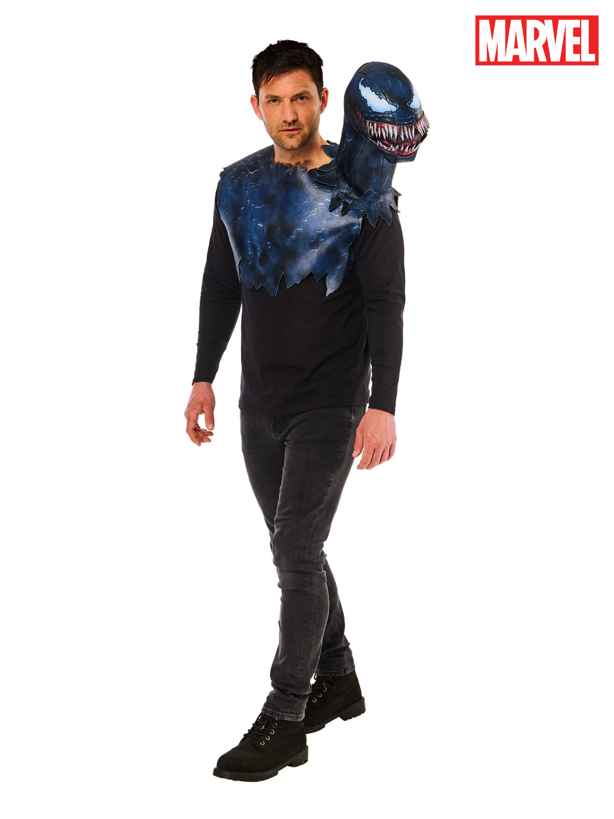 Venom Symbiote 3D Costume Top - Adult
