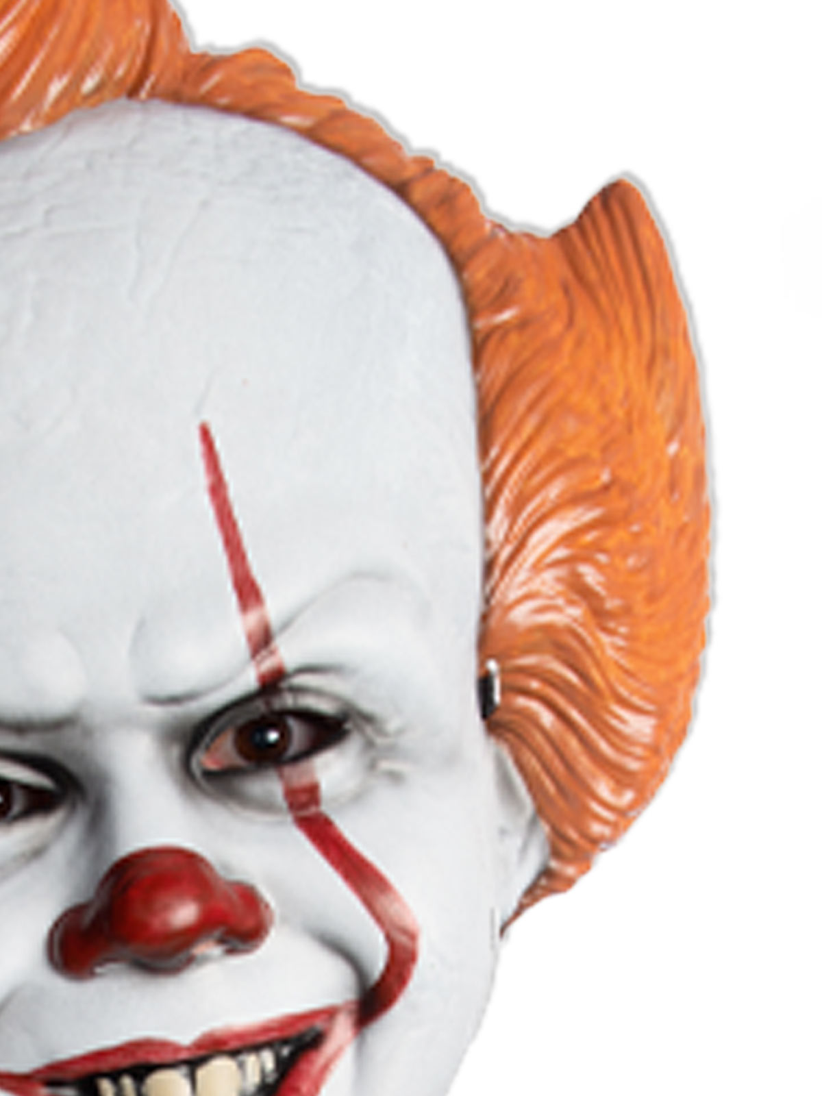 Pennywise IT Vacuform Clown Mask with Hair – Adult