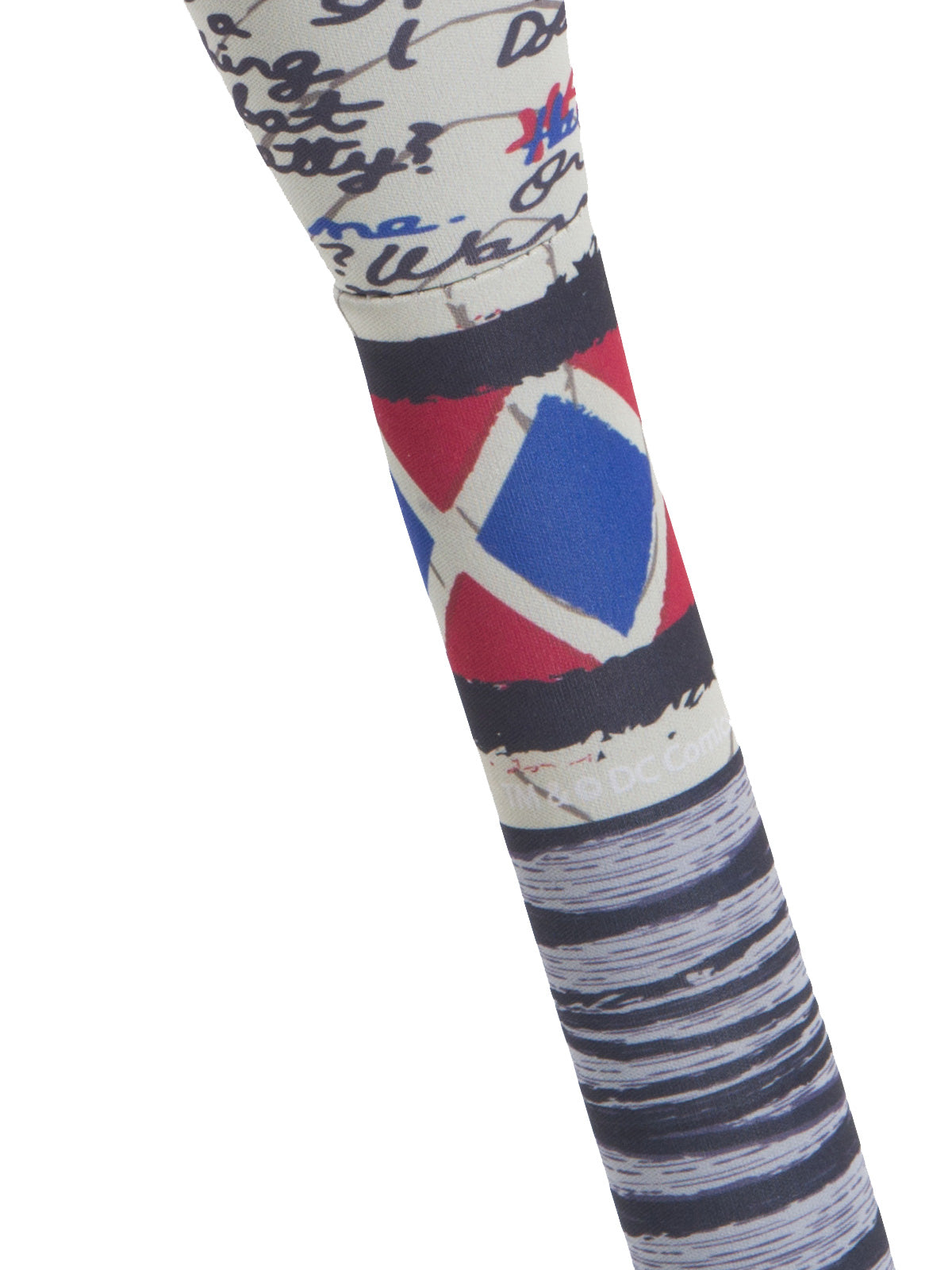 Harley Quinn Neoprene Bat from Birds of Prey Foam Toy with Good Night Print