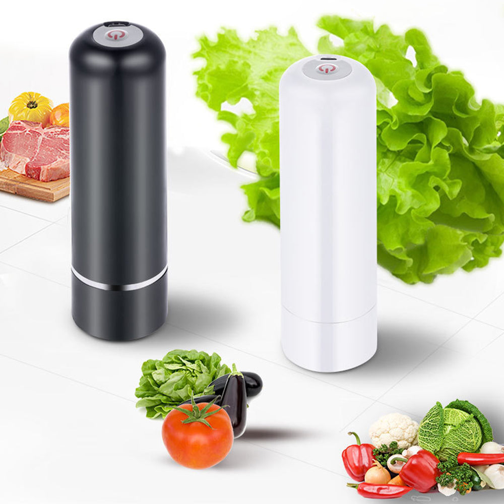 Mini Handheld Vacuum Sealing Machine for Storage Bags - USB Rechargeable