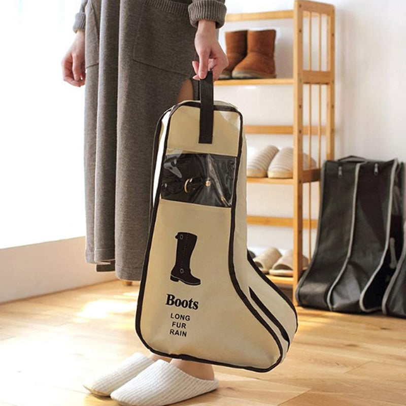 Portable and Dust Proof High Heels Shoe Zippered Travel Storage