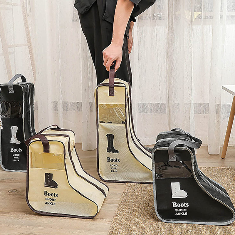 Portable and Dust Proof High Heels Shoe Zippered Travel Storage