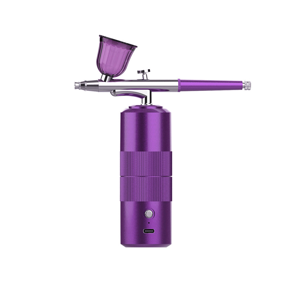 Mini Air Compressor Kit Air Brush Paint Air Spray- USB Rechargeable