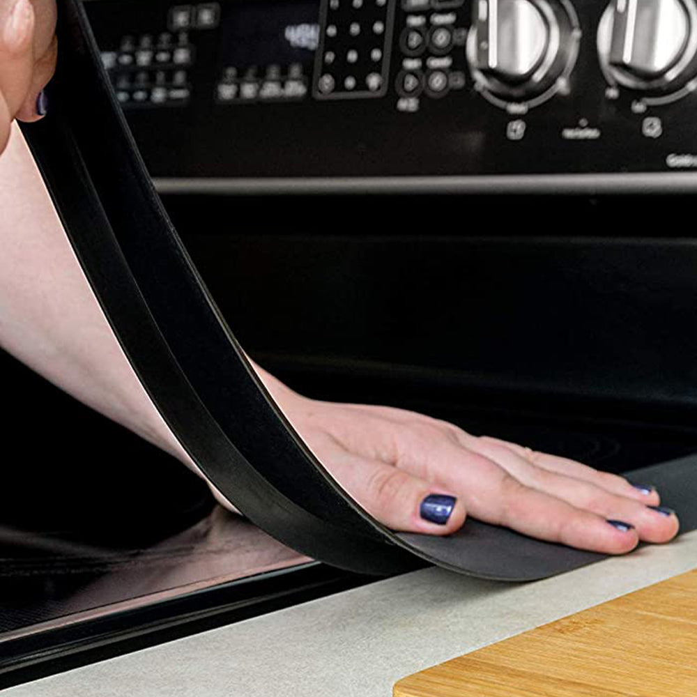 2 Pack Silicone Stove Gap Covers Heat Resistant