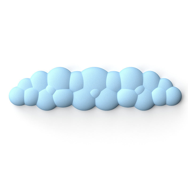 Cloud Shape Memory Foam Long Wrist Rest Computer Accessory