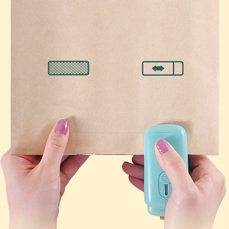 2 in 1 Mini Handheld Heat Sealer and Portable Cutter- Battery Powered