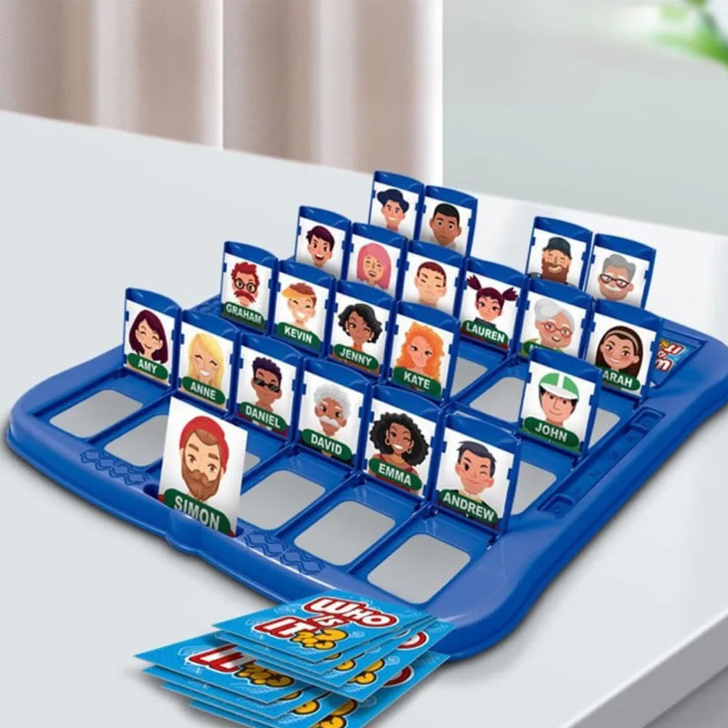 Who is It Family Guessing Game Interactive Educational Children’s Toy