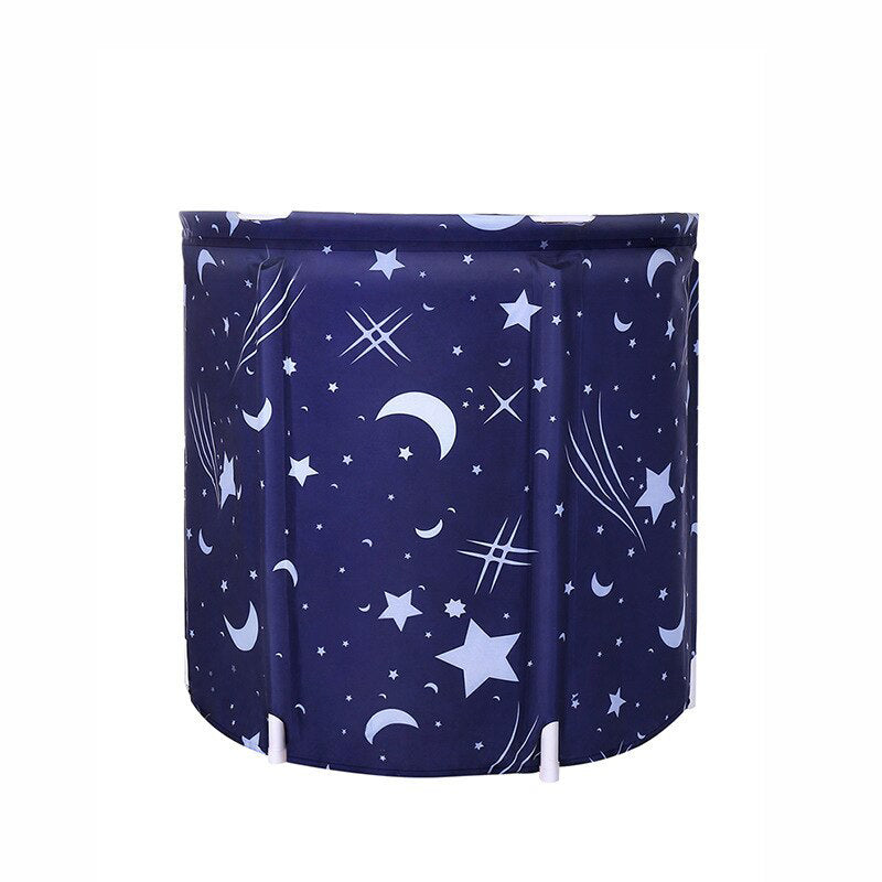 Portable Japanese Soaking Bathtub Free-Standing Adult Dipping Barrel
