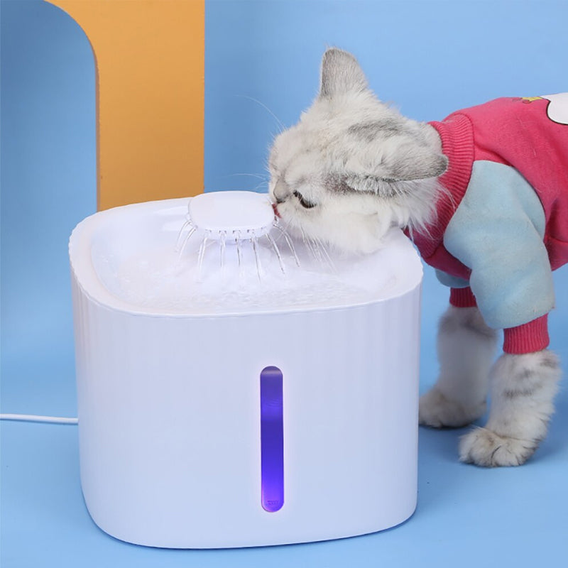 3L Quiet Operations Automatic Pet Water Fountain with Wireless Pump