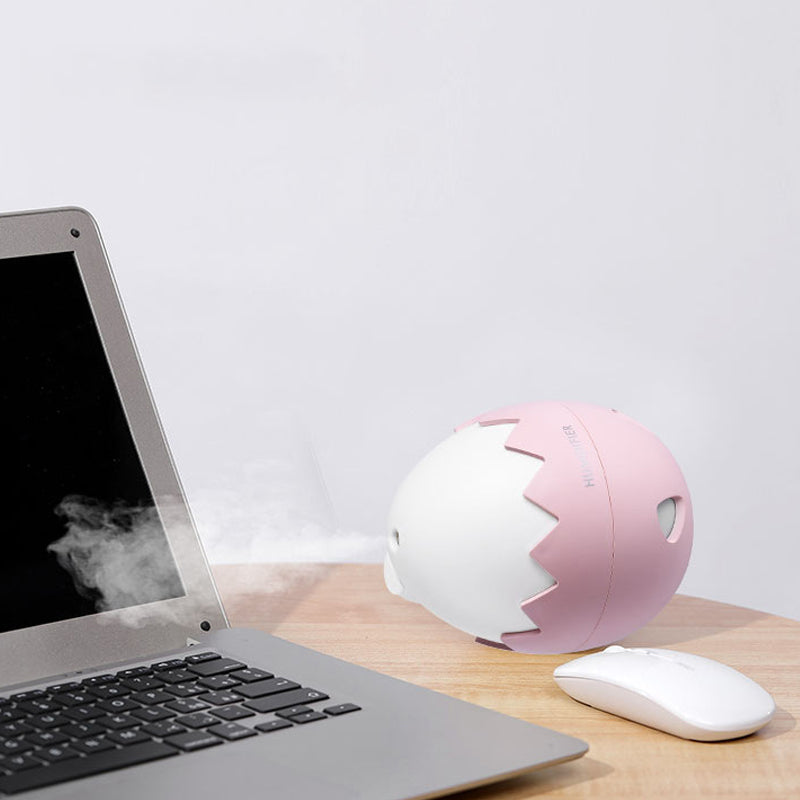 Egg Shaped Ultrasonic Air Humidifier Essential Oil Diffuser- USB Powered
