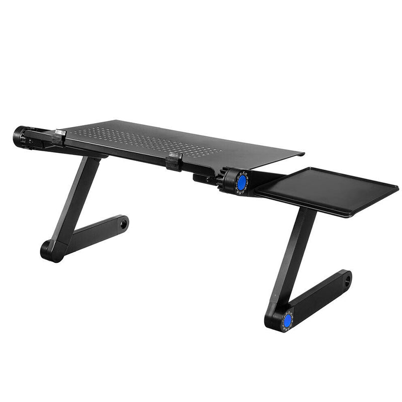 Universal Table Laptop Cooling Stand with Foldable Mouse Pad Holder