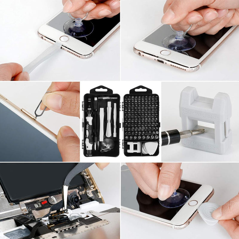 115 in 1 Precision Screwdriver Set Computer Phone Watch Repair Tool Kit