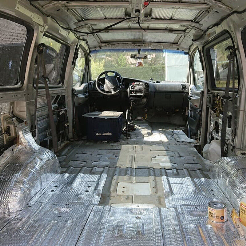 Pack of 12 Sound Deadener Heat Proof Insulation Car Noise Proofing