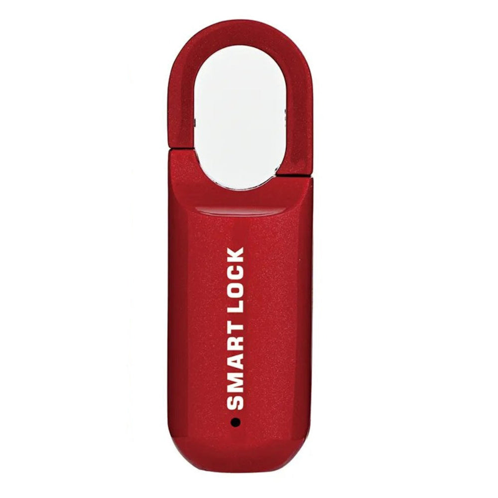 Smart Keyless Mini Travel Padlock with Fingerprint Sensor- USB Charging