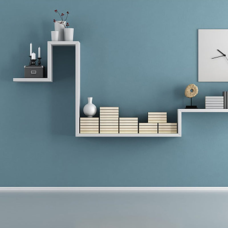 8 Pcs Floating Shelf Brackets Hidden Screw Shelf Support Invisible Pins