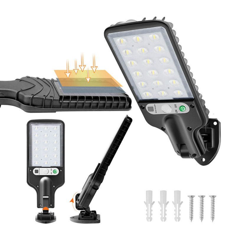 2 Pcs LED Motion Sensor Security Flood Light- Solar Powered