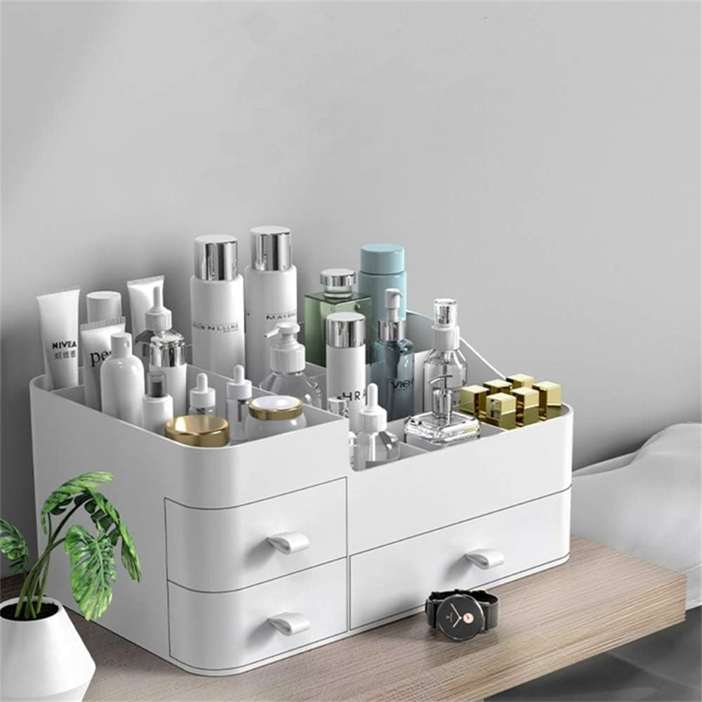 STORFEX Multifunctional Makeup Organizer - Vanity Organizer With Drawers