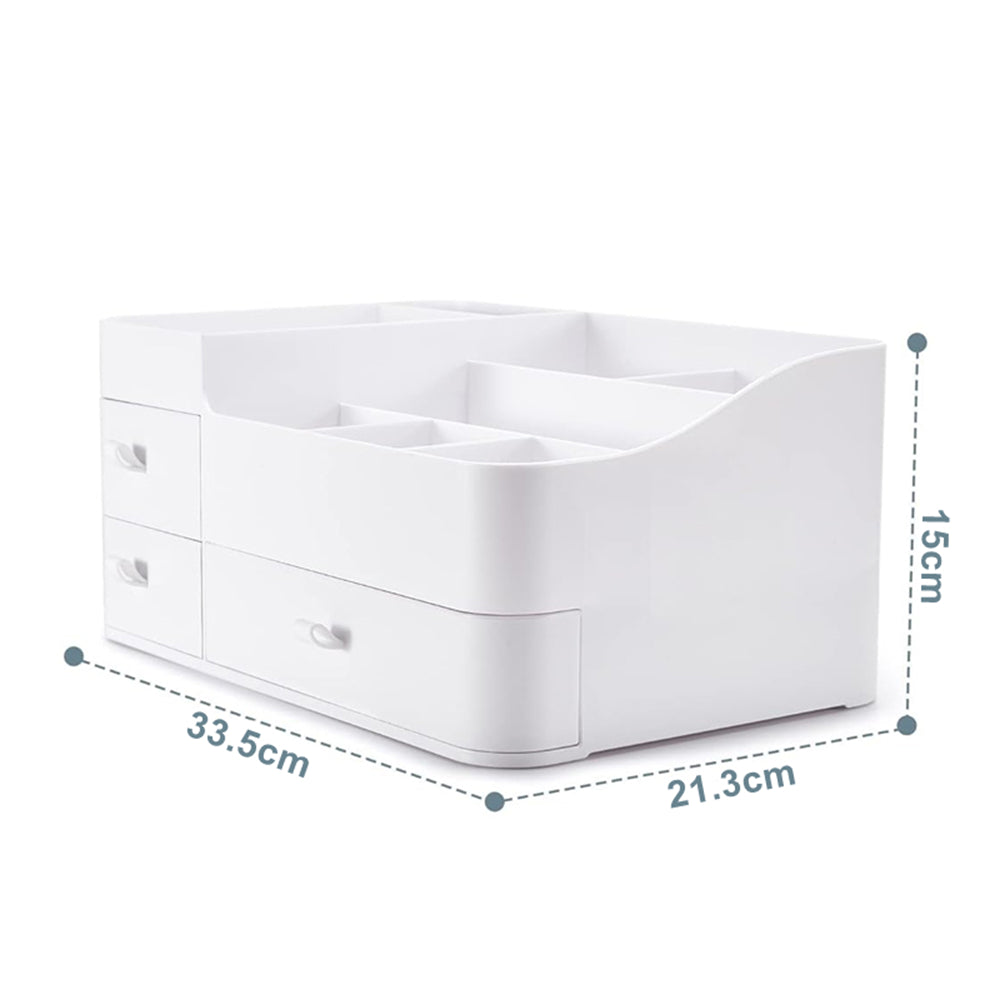 STORFEX Multifunctional Makeup Organizer - Vanity Organizer With Drawers