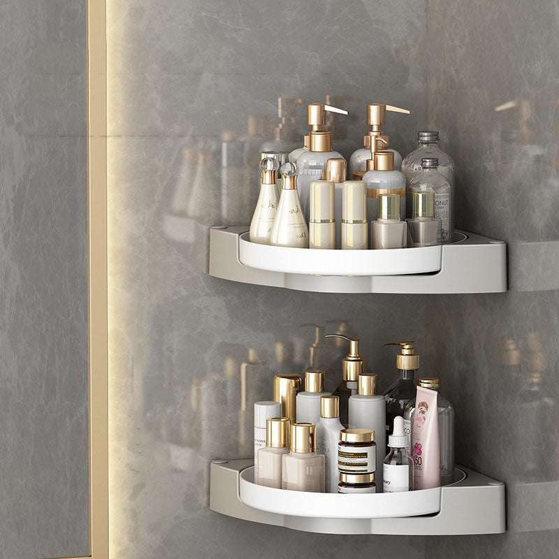 360° Rotate Shower Caddy Corner Lazy Susan Organizer Turntable