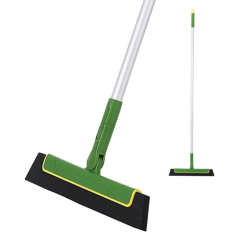 Long Handle Floor Squeegee Broom Foam Squeegee for Shower Bathroom