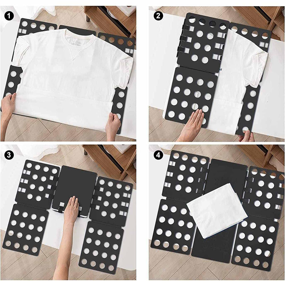 Easy Fold Plastic Clothes Laundry Organizer Board for Kids and Adults