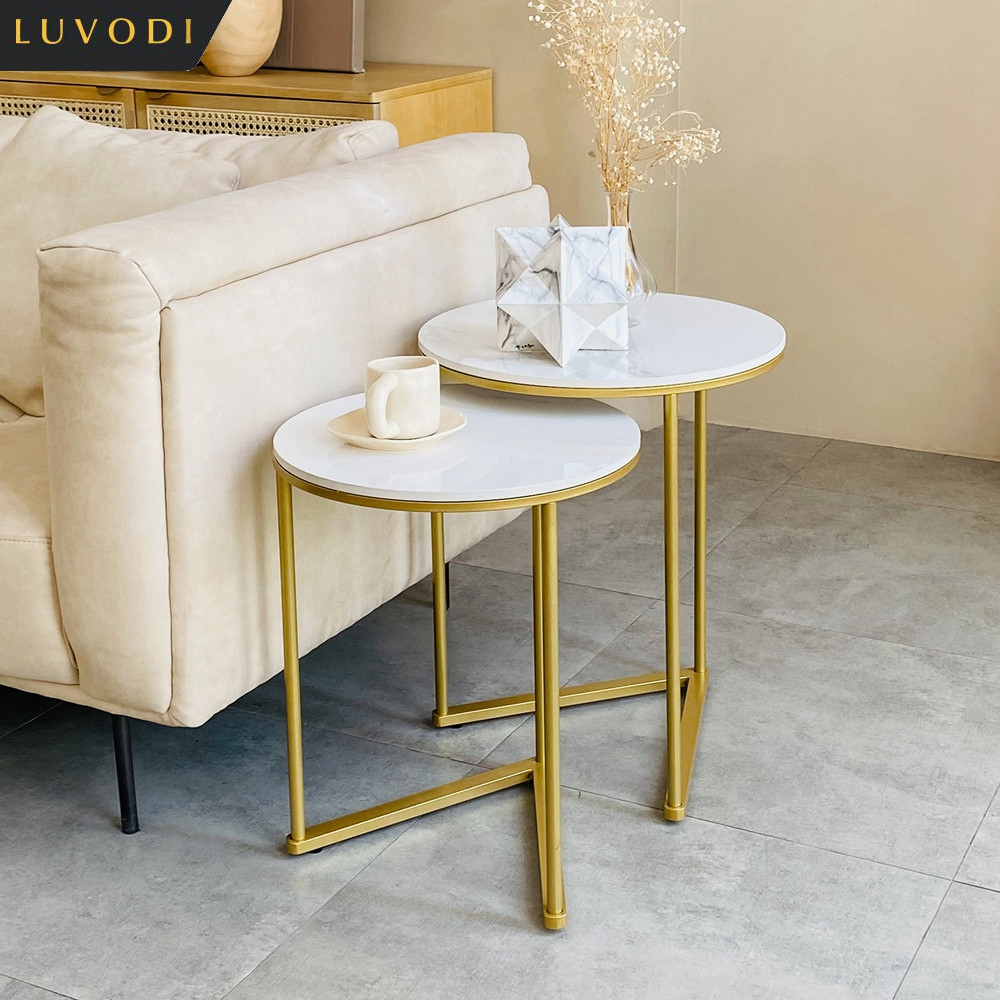 Modern Nesting Coffee Side Table Set