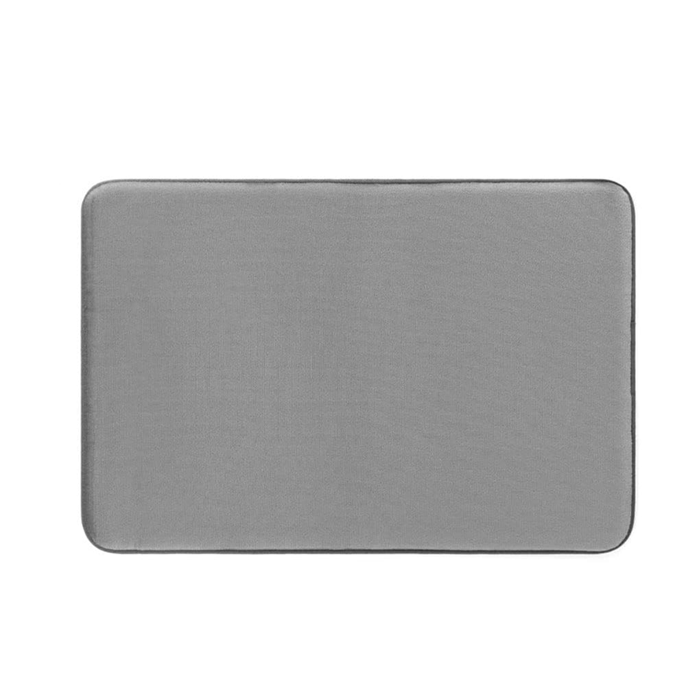Thick Memory Foam Bath Mat - Soft, Absorbent Velvet Bathroom Rug