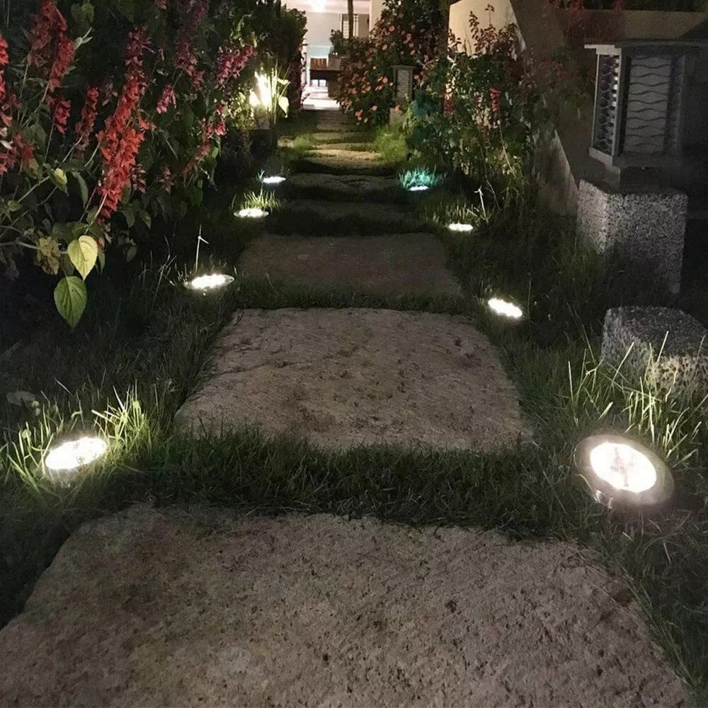 LED Solar Underground Light Waterproof Garden Buried Lamp