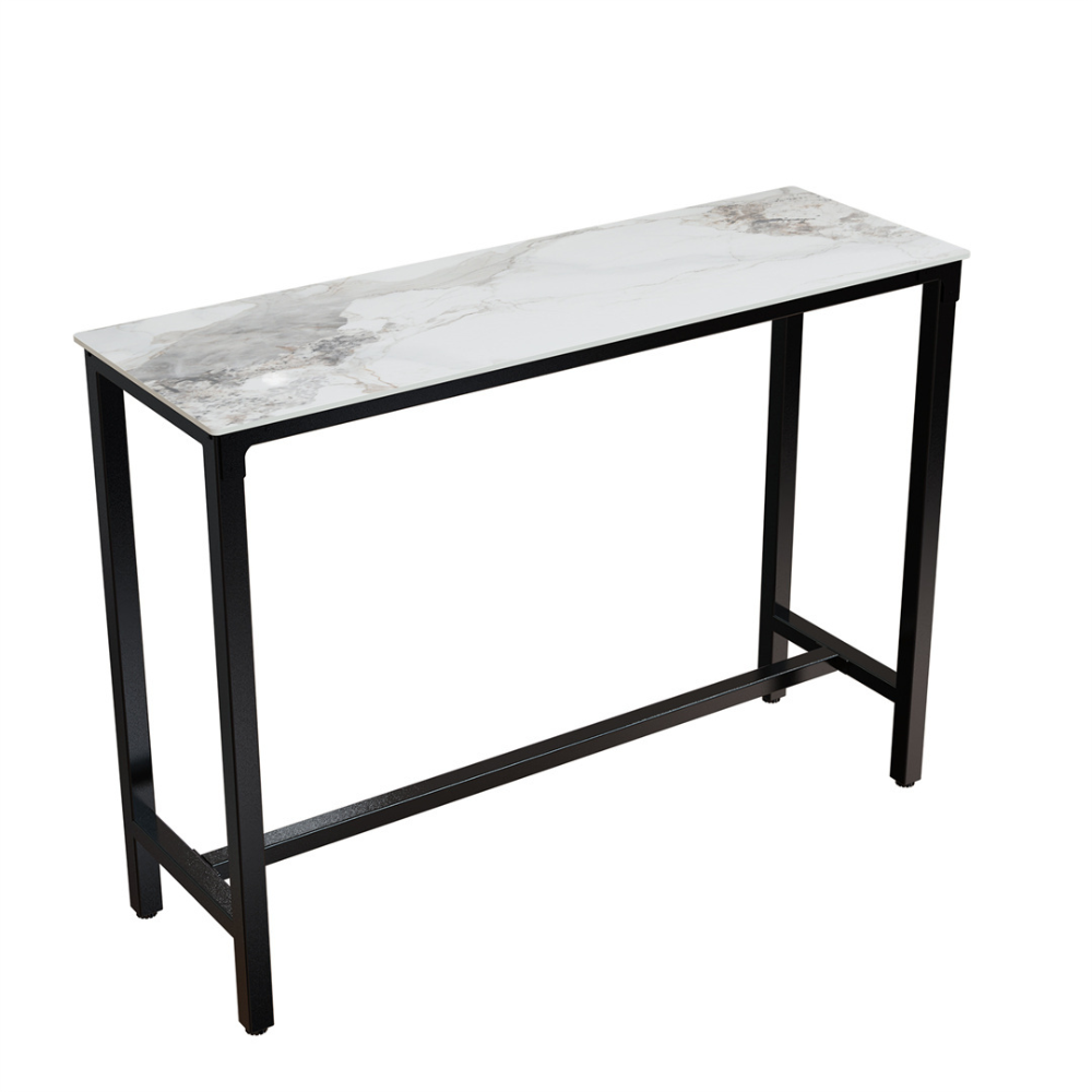 Modern Black/White Bar Table