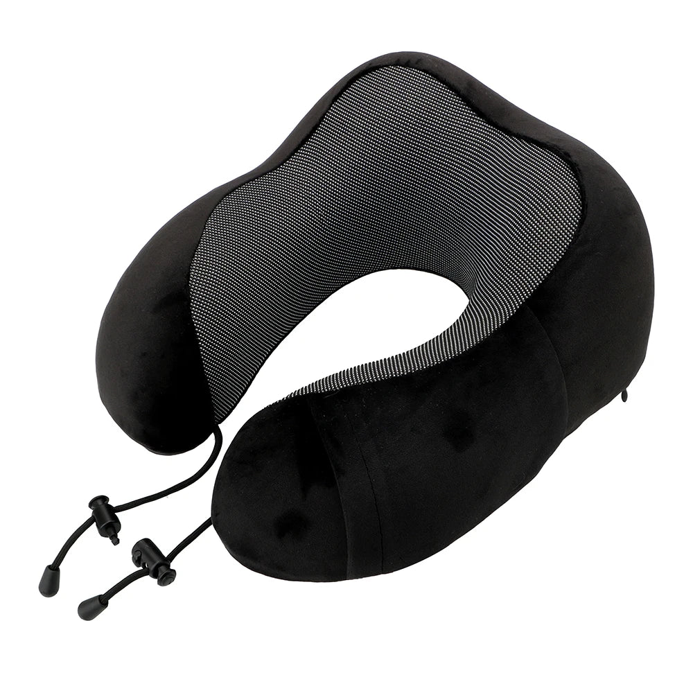 Soft Travel Pillow U Shaped Travel Memory Foam Neck Cushion