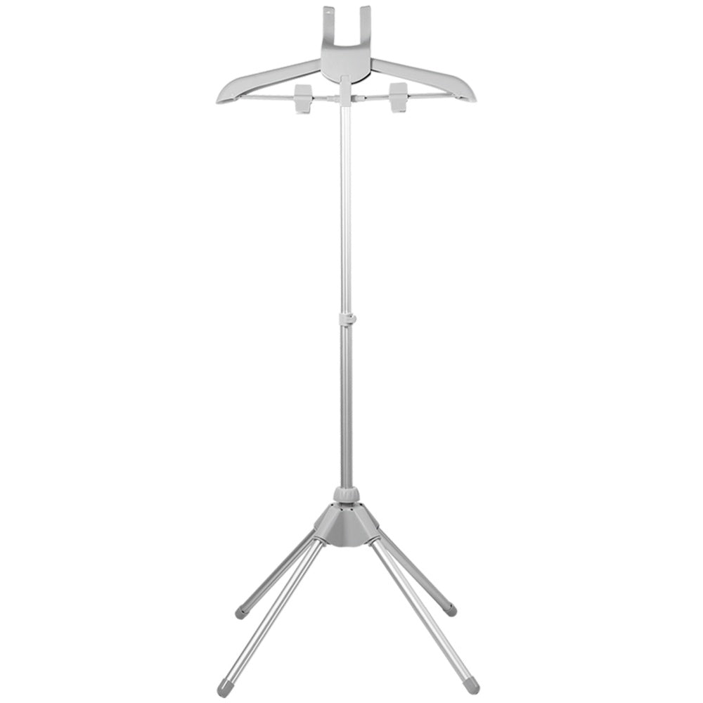 Height Adjustable Garment Foldable Standing Garment Hanger for Steaming Clothes