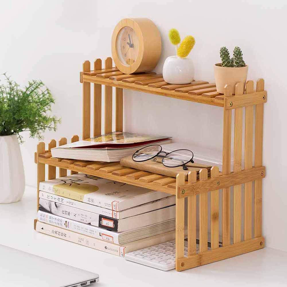 Indoor Plants Holder Wood Shelf Pot Organizer