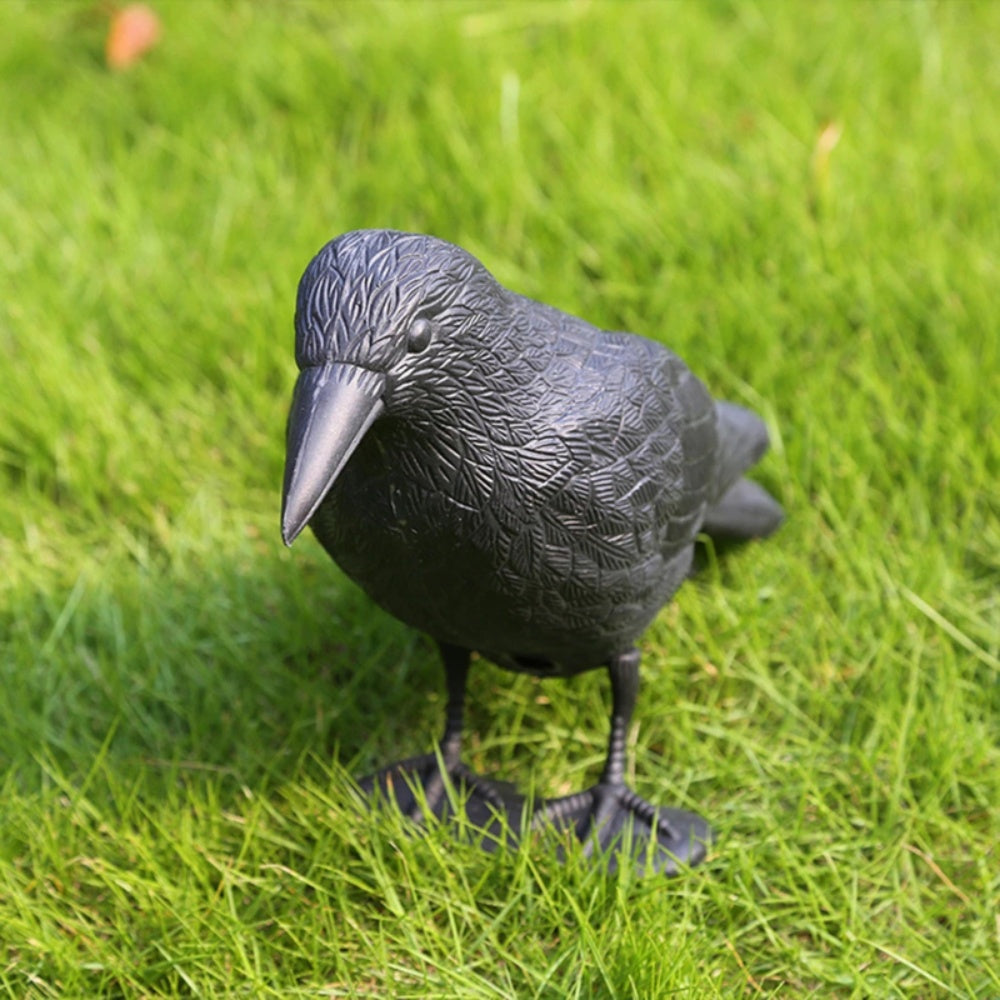 Simulation Black Crow Raven Pigeon Repellent