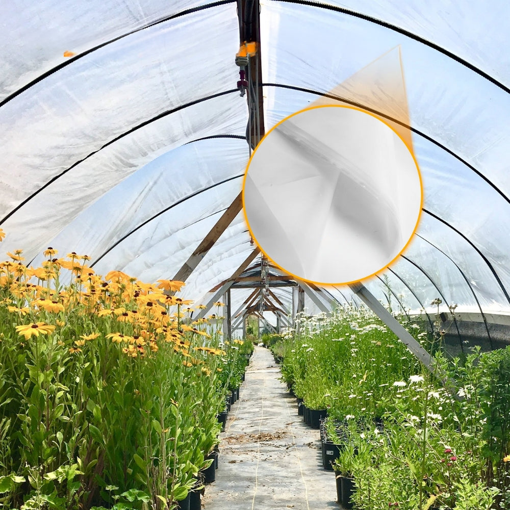 Greenhouse Film Cover Greenhouse Film UV Resistant Polyethylene Covering Garden Plants Flowers Agriculture