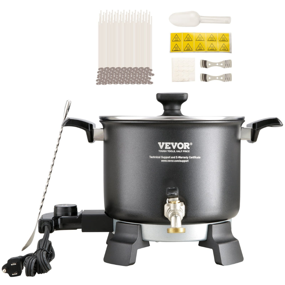 Wax Melter for Candle Making 5 Liter Large Electric Wax Melting Pot