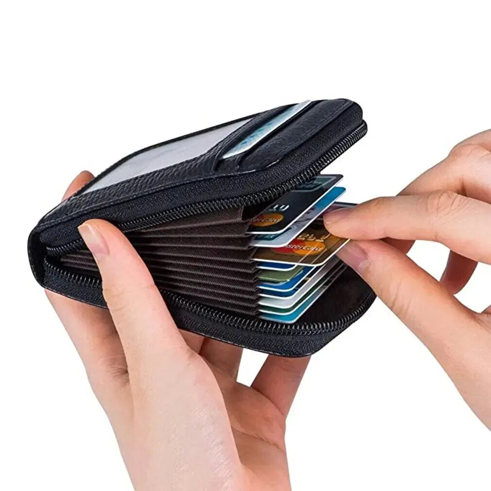 Organ Card Bag Portable Women's Short Bank Card Cover