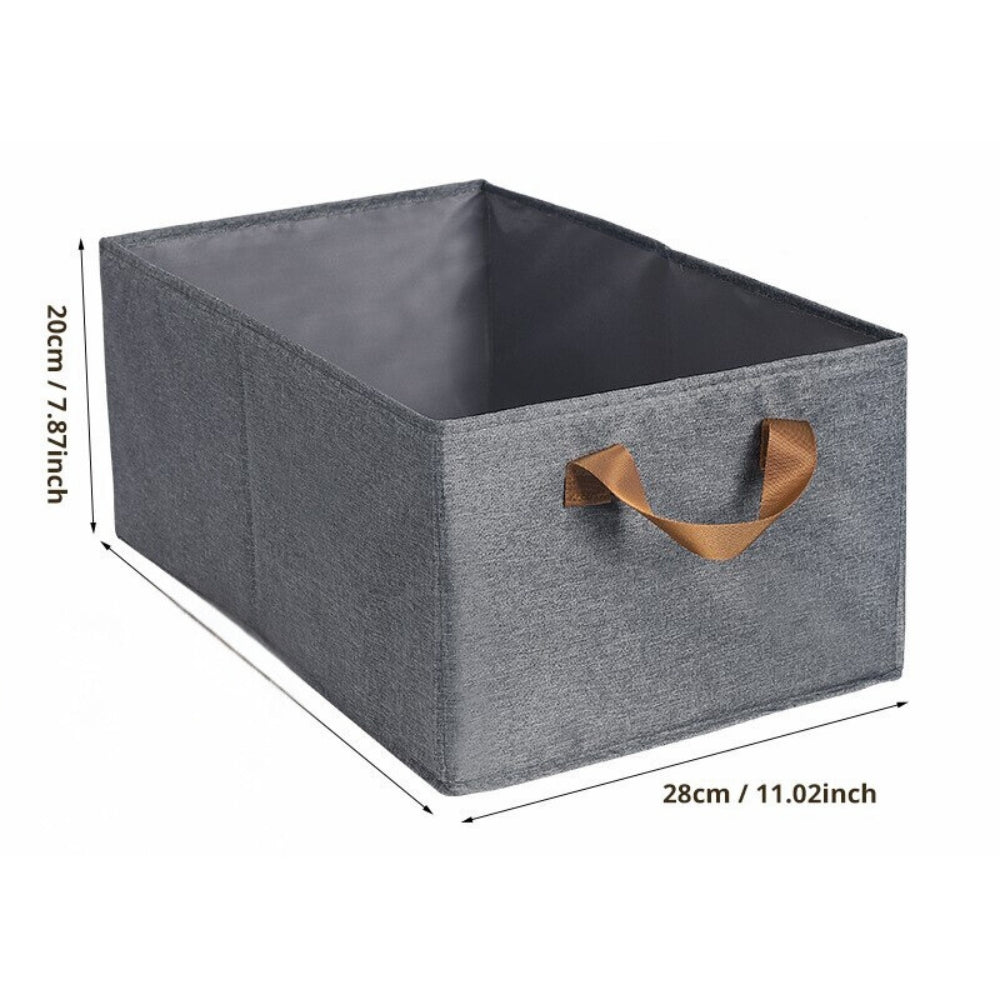 Non Woven Fabric Storage Bag Space Saving Dustproof Storage Bag with Handle for Clothes