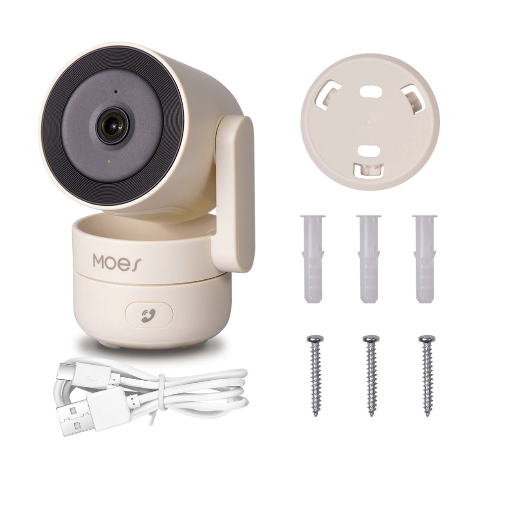 Smart Security Camera 4MP HD Infrared Night Vision Motion Sound Detection