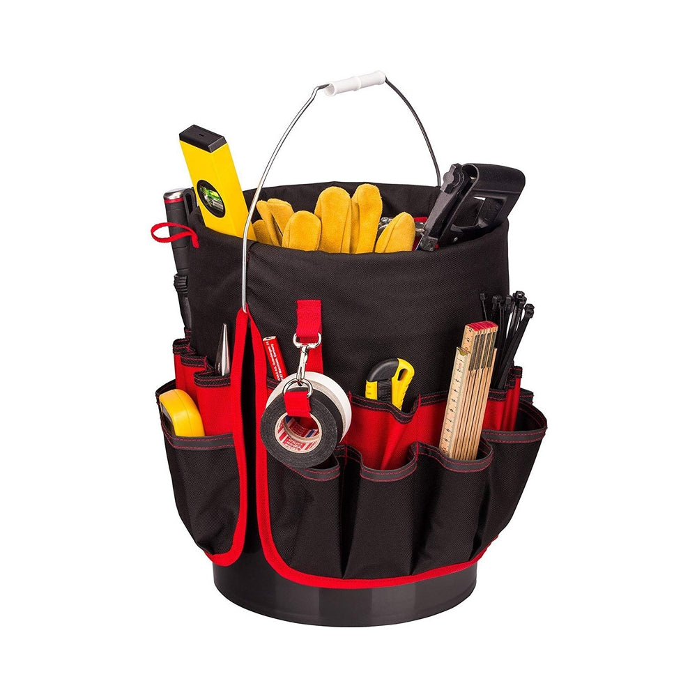 Bucket Organizer Pouch Storage Bag 42 Grids Pocket Tool Bag