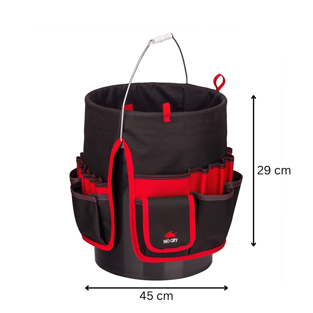 Bucket Organizer Pouch Storage Bag 42 Grids Pocket Tool Bag