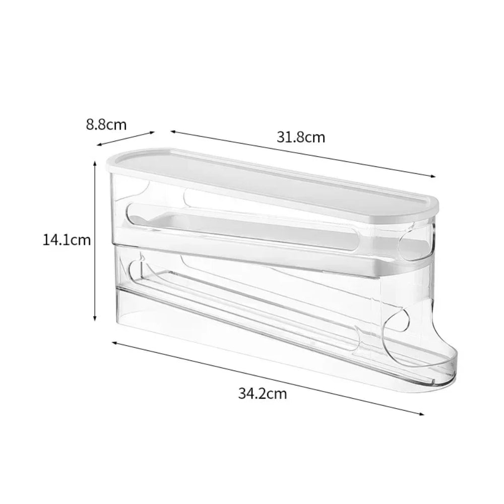 2 Tier Fridge Egg Storage Box