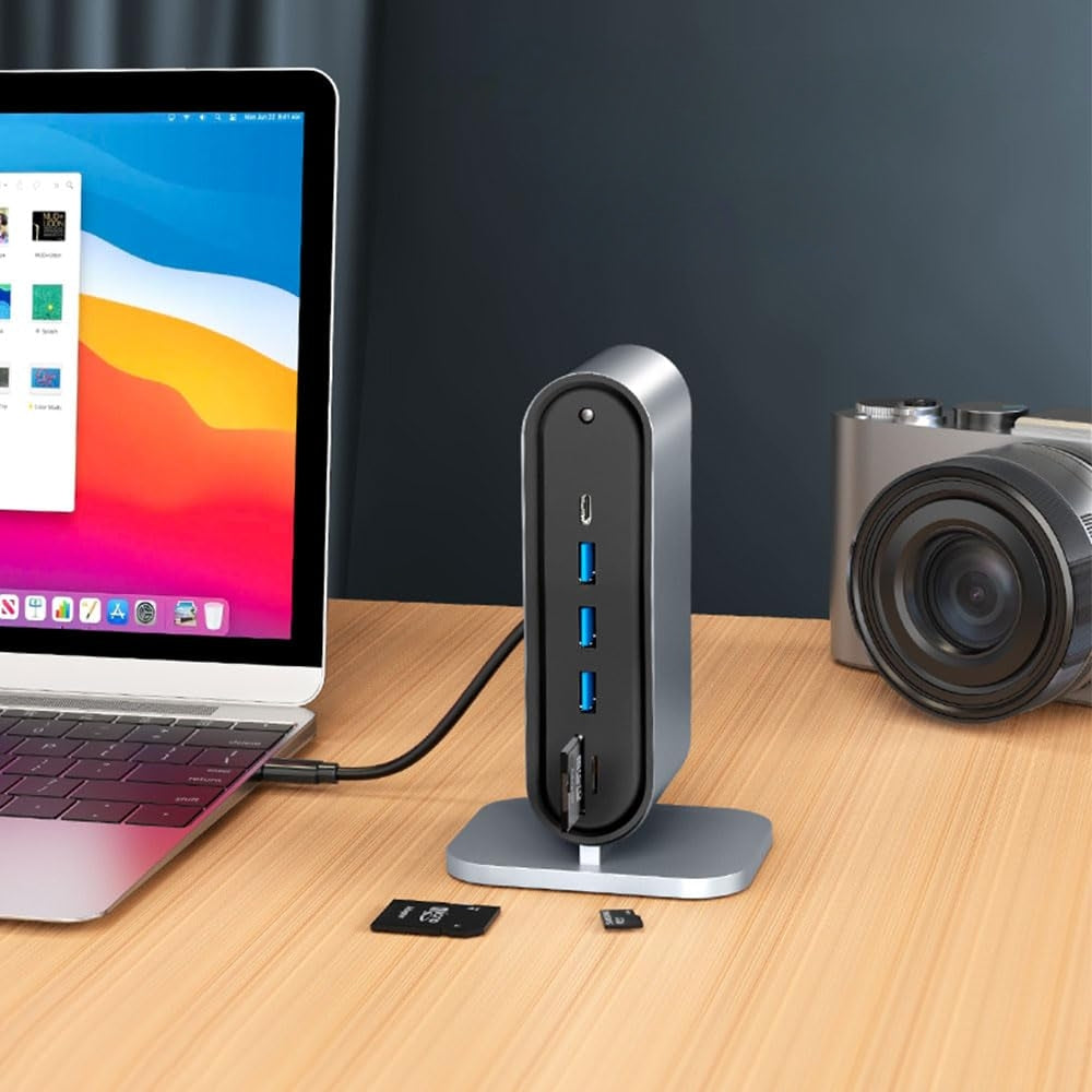 12 in 1 Docking Station Compatible Adapter